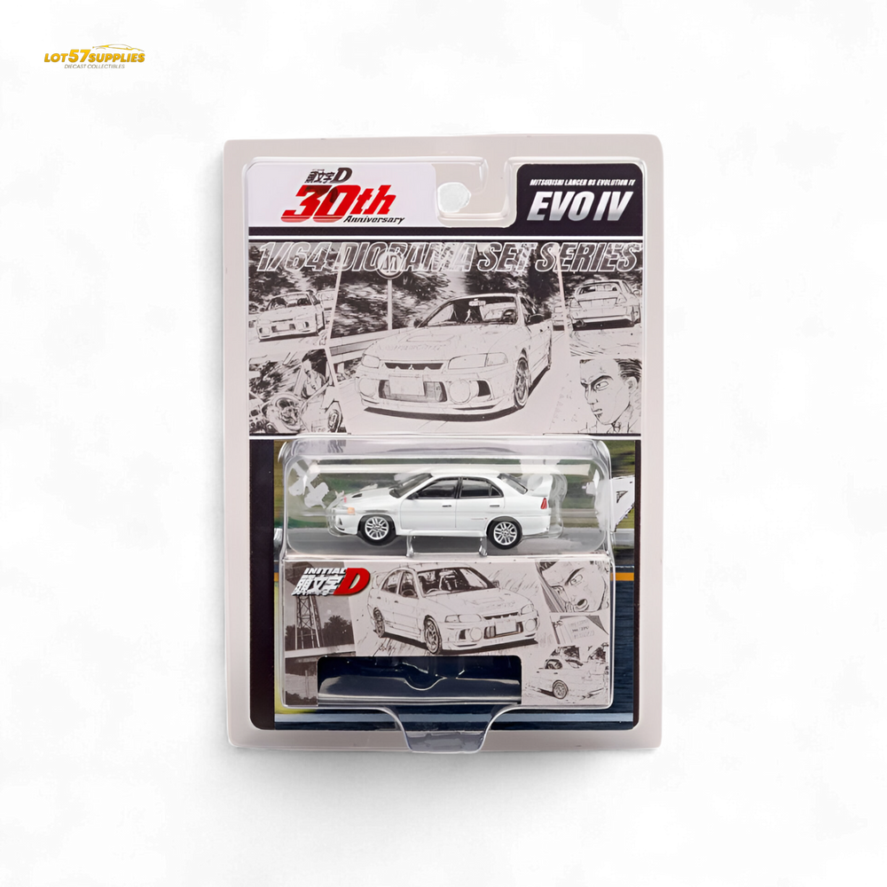 (Pre-Order) Hobby Japan Mitsubishi Lancer RS Evolution IV - White 1:64 (ONLINE ORDER ONLY)