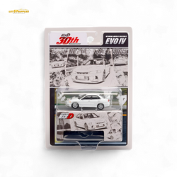 (Pre-Order) Hobby Japan Mitsubishi Lancer RS Evolution IV - White 1:64 (ONLINE ORDER ONLY)