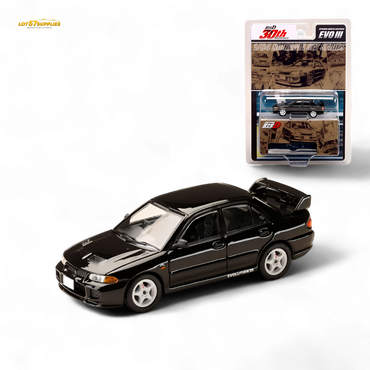 (Pre-Order) Hobby Japan Mitsubishi Lancer RS Evolution III - Black 1:64 (ONLINE ORDER ONLY)