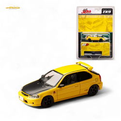 (Pre-Order) Hobby Japan Honda CIVIC (EK9) - Yellow 1:64 (ONLINE ORDER ONLY)
