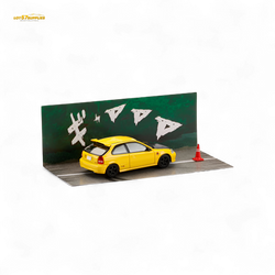 (Pre-Order) Hobby Japan Honda CIVIC (EK9) - Yellow 1:64 (ONLINE ORDER ONLY)