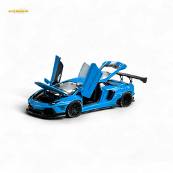 (Pre-Order) Pgm Lamborghini LP700-4 - BB Blue Ordinary Version 1:64 (ONLINE ORDER ONLY)