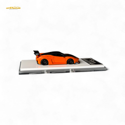 Flame Supercar LB458GT LB Wide-Body - Pearl Orange 1:64 Resin (ONLINE ORDER ONLY)