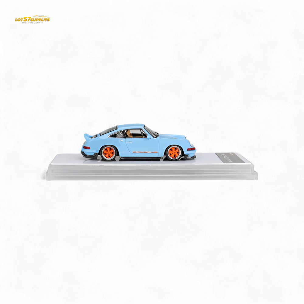 (Pre-Order) Zincit Model Porsche 911 Singer DLS - Gulf Blue 1:64 (ONLINE ORDER ONLY)