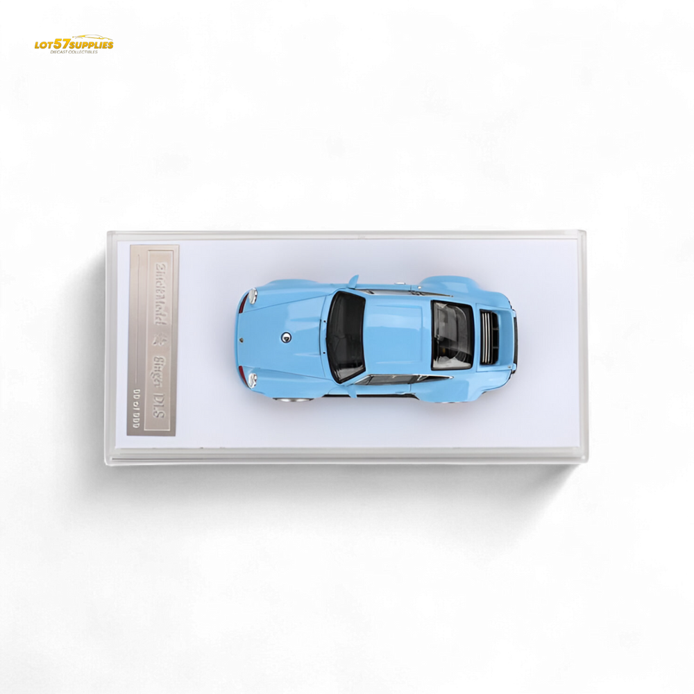 (Pre-Order) Zincit Model Porsche 911 Singer DLS - Gulf Blue 1:64 (ONLINE ORDER ONLY)