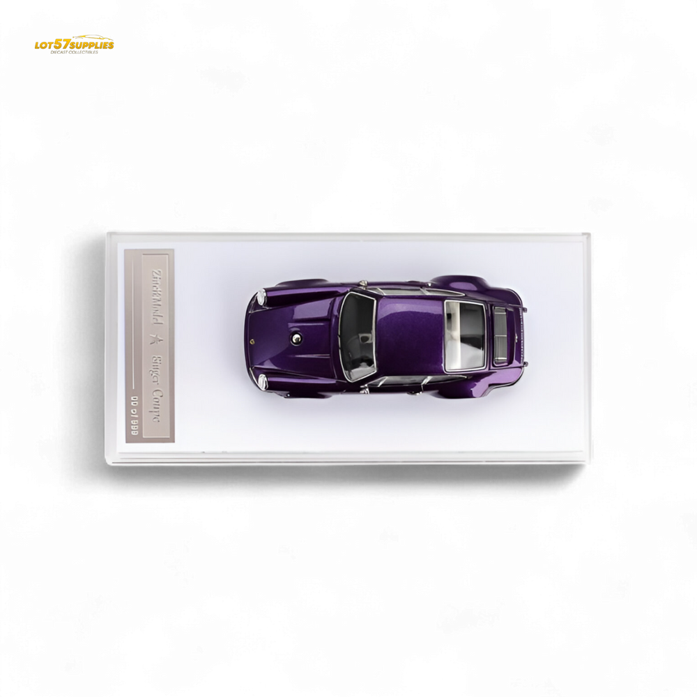 (Pre-Order) Zincit Model Porsche 911 Singer Coupe - Metallic Purple 1:64 (ONLINE ORDER ONLY)