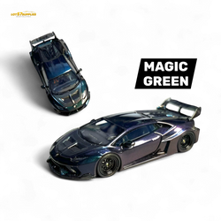 Flame Lamborghini Huracan GT LP610 Magic Green 1:64