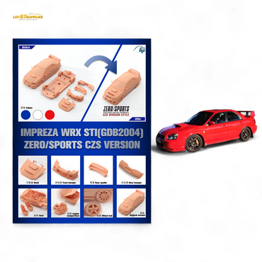 (Pre-Order) Fuji Impreza 2nd Gen Mk2 WRX STi - Red 1:64 (ONLINE ORDER ONLY)