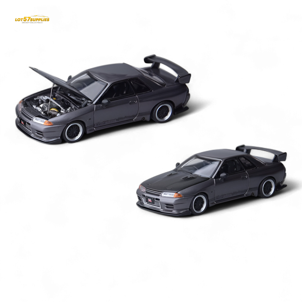 (Pre-Order) Focal Horizon Skyline GT-R R32 Top Secret Modified VR32 - Grey 1:64 (ONLINE ORDER ONLY)