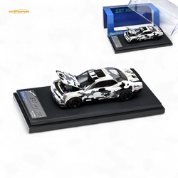 (Pre-Order) Stance Hunters Dodge Challenger SRT Hellcat M90 Arctic Camo White Blue - White Blue 1:64 (ONLINE ORDER ONLY)