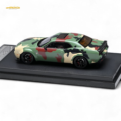 (Pre-Order) Stance Hunters Dodge Challenger SRT Hellcat DPM-95 - Army Green 1:64 (ONLINE ORDER ONLY)
