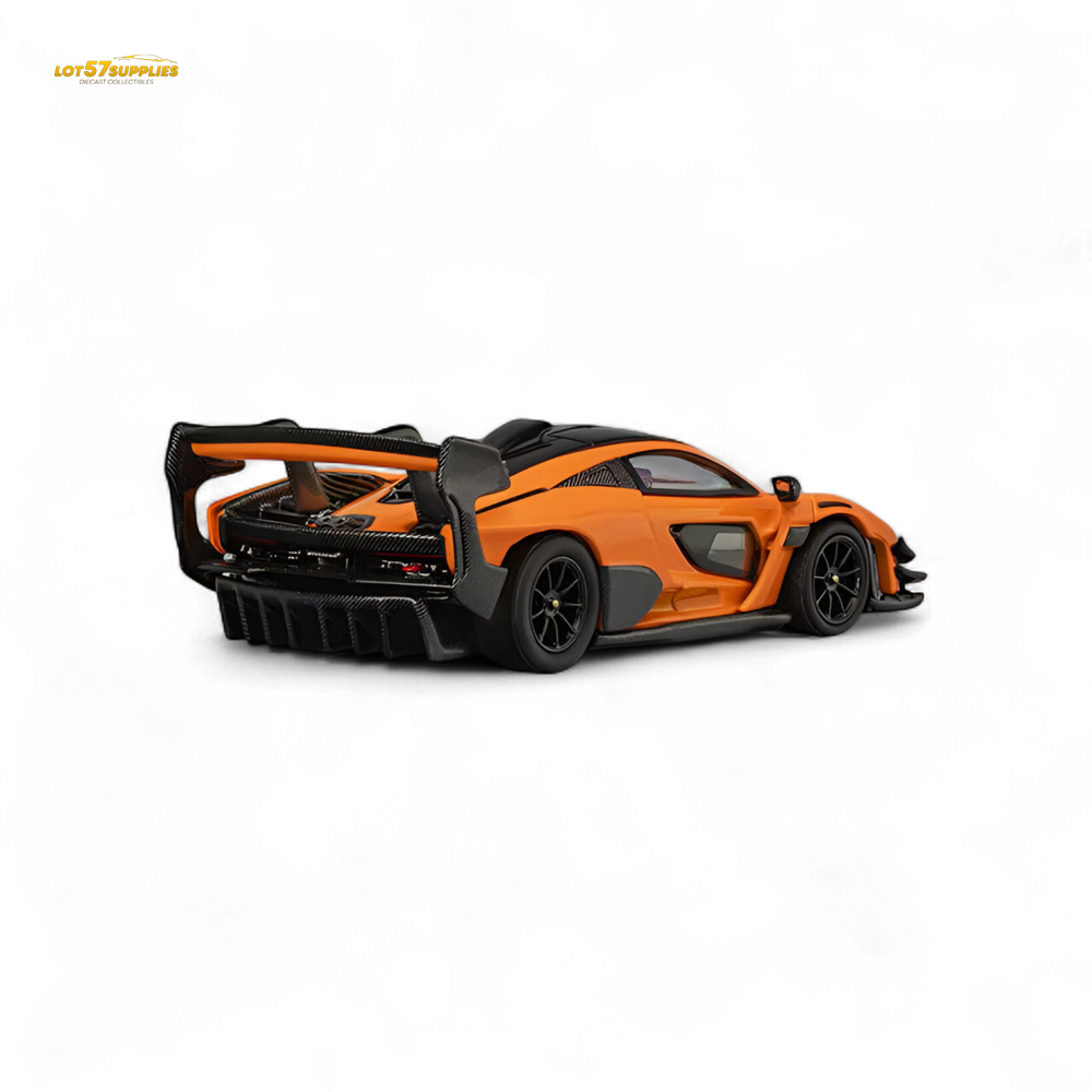 (Pre-Order) CM Model McLaren Senna GTR - Papaya Orange 1:64 (ONLINE ORDER ONLY)