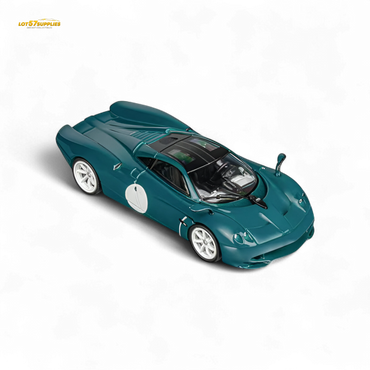 (Pre-Order) CM Model Pagani Codalunga - Green 1:64 (ONLINE ORDER ONLY)