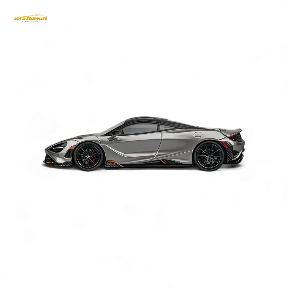 (Pre-Order) CM Model McLaren 765LT - Silver Gray 1:64 (ONLINE ORDER ONLY)