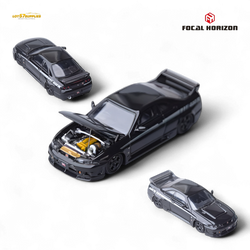 (Pre-Order) Focal Horizon Nissan Skyline GT-R R33 Nismo 400R Version - Black 1:64 (ONLINE ORDER ONLY)