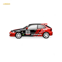 MOTORHELIX Honda Civic Type R EK9 Advan Livery 1:64