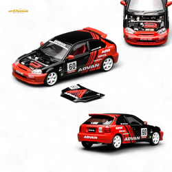MOTORHELIX Honda Civic Type R EK9 Advan Livery 1:64