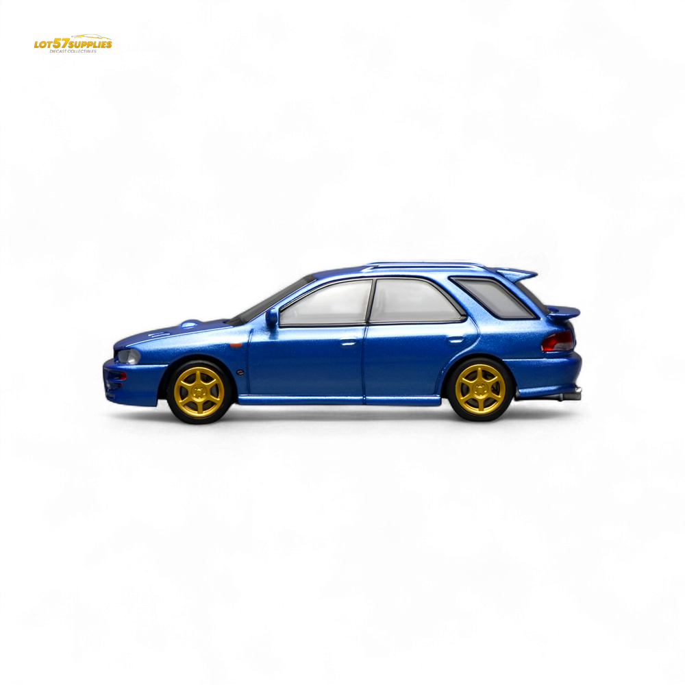 (Pre-Order) Motorhelix Subaru Impreza Wagon WRX STi Version VI - Rally Blue 1:64 (ONLINE ORDER ONLY)