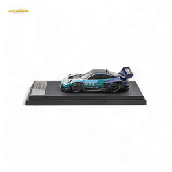 (Pre-Order) HKM 911 GT3 R Rennsport - Blue-White #911 1:64 (ONLINE ORDER ONLY)