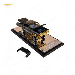 Fine Works64 Impala Lowrider - Black Gold Livery Ordinary 1:64 (ONLINE ORDER ONLY)