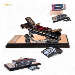 Fine Works64 Impala Lowrider - Skull Livery Ordinary 1:64 (ONLINE ORDER ONLY)