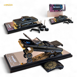 Fine Works64 Impala Lowrider - Black Gold Livery Ordinary 1:64 (ONLINE ORDER ONLY)