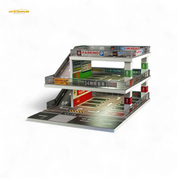 (Pre-Order) Shou Cang Jia Japanese Ramp Parking Lot - Dark Green 1:64 (ONLINE ORDER ONLY)