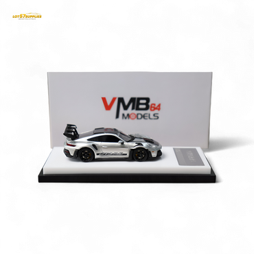 (Pre-Order) VMB Porsche 992 GT3 RS - GT Silver 1:64 (ONLINE ORDER ONLY)
