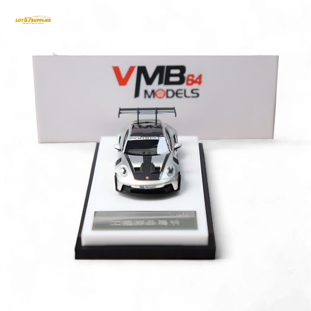 (Pre-Order) VMB Porsche 992 GT3 RS - GT Silver 1:64 (ONLINE ORDER ONLY)
