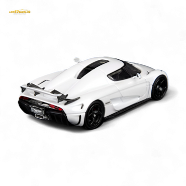 (Pre-Order) SC Art Regera - Pearl White 1:64 (ONLINE ORDER ONLY)