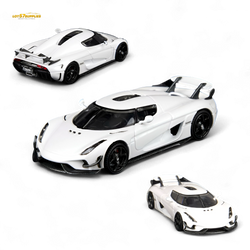 (Pre-Order) SC Art Regera - Pearl White 1:64 (ONLINE ORDER ONLY)
