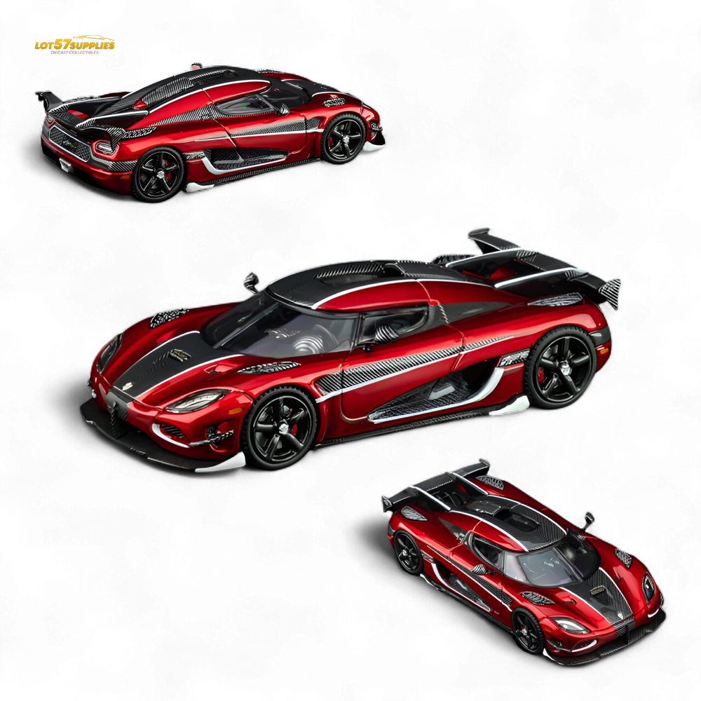 (Pre-Order) TPC Agera RS - Metallic Red 1:64 (ONLINE ORDER ONLY)