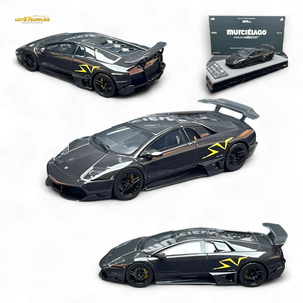 DMH Lamborghini LP 670-4 - Full Black Carbon - Foshan Expo 2025 1:64 (ONLINE ORDER ONLY)