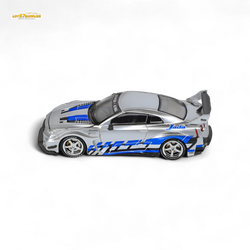 (Pre-Order) Demon King Auto GTR35 RR - Metal Blueberry Livery 1:64 (ONLINE ORDER ONLY)