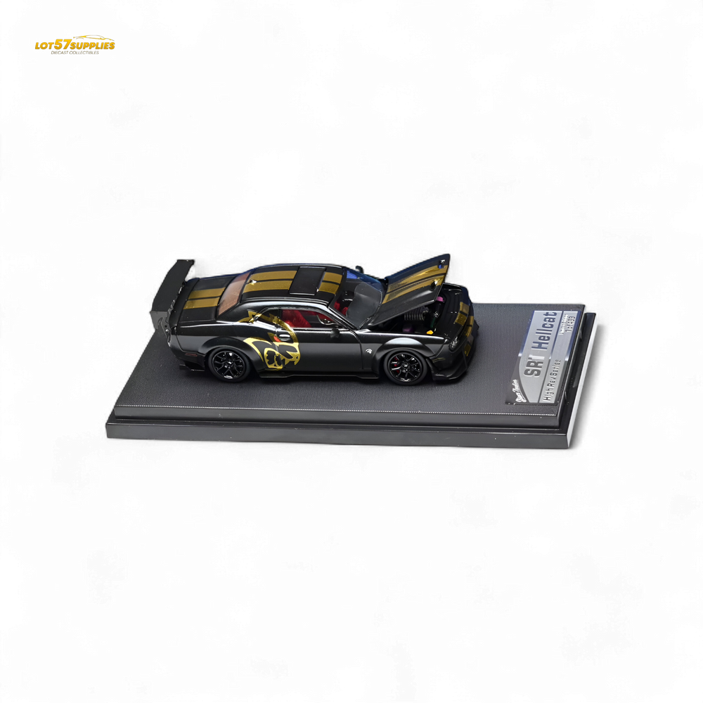 (Pre-Order) Stance Hunters Challenger SRT Hellcat - Midnight Eclipse 1:64 (ONLINE ORDER ONLY)