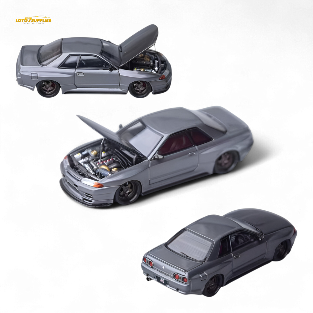 (Pre-Order) Focal Horizon Skyline GT-R R32 - Grey 1:64 (ONLINE ORDER ONLY)