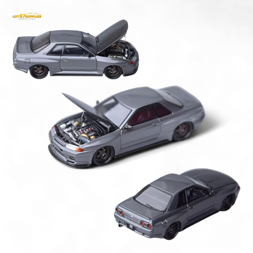 (Pre-Order) Focal Horizon Skyline GT-R R32 - Grey 1:64 (ONLINE ORDER ONLY)
