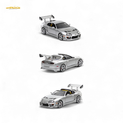 (Pre-Order) Fast Speed Supra Targa - Silver 1:64 (ONLINE ORDER ONLY)