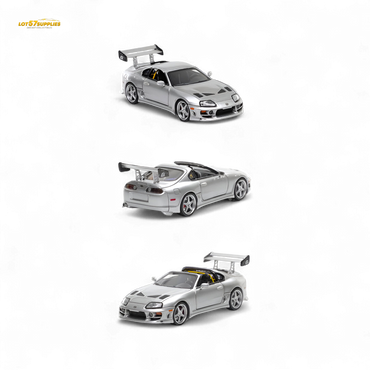 (Pre-Order) Fast Speed Supra Targa - Silver 1:64 (ONLINE ORDER ONLY)