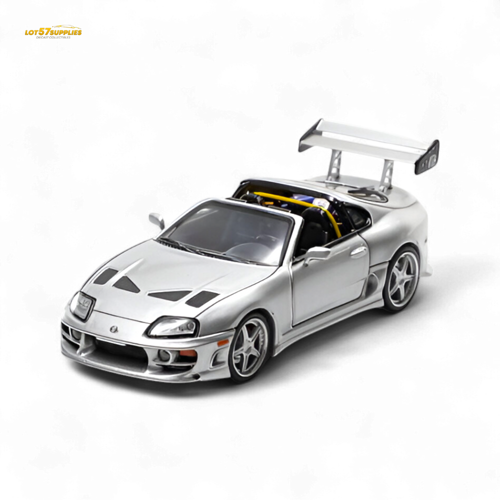 (Pre-Order) Fast Speed Supra Targa - Silver 1:64 (ONLINE ORDER ONLY)