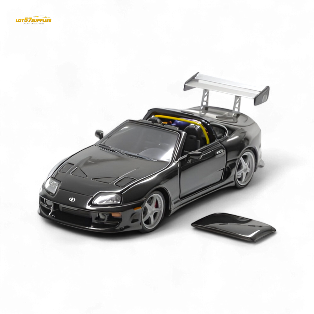 (Pre-Order) Fast Speed Supra Targa - Black 1:64 (ONLINE ORDER ONLY)