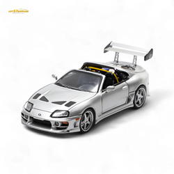 (Pre-Order) Fast Speed Supra Targa - Silver 1:64 (ONLINE ORDER ONLY)