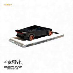 Error404 Tesla Cybertruck Custom Widebody Lowered - Matte Gray 1:64 (ONLINE ORDER ONLY)