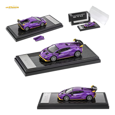 (Pre-Order) LCD Lamborghini Huracan STO - Purple 1:64 (ONLINE ORDER ONLY)