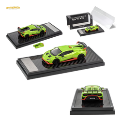 (Pre-Order) LCD Lamborghini Huracan STO - Green 1:64 (ONLINE ORDER ONLY)