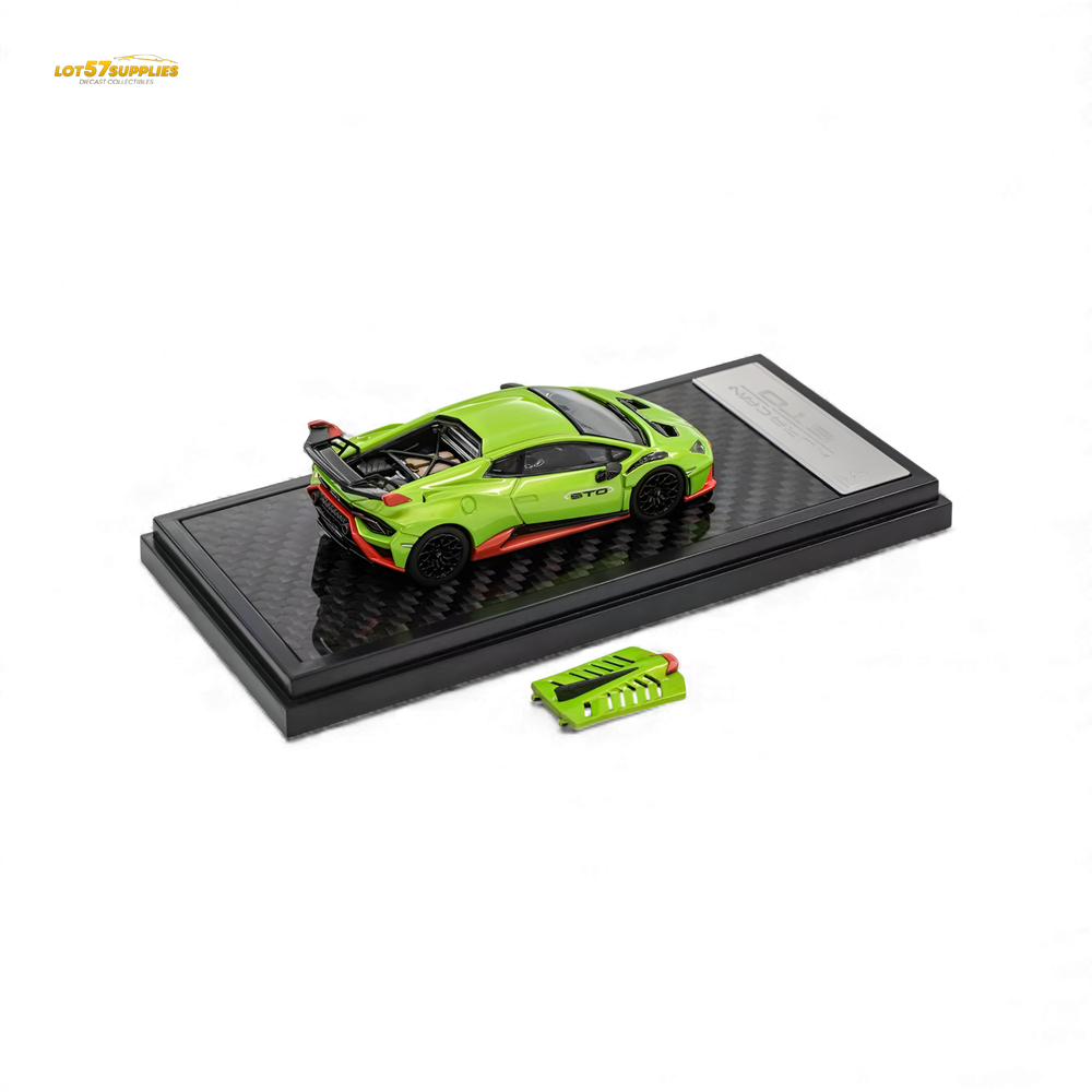(Pre-Order) LCD Lamborghini Huracan STO - Green 1:64 (ONLINE ORDER ONLY)