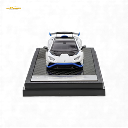 LCD Lamborghini Huracan STO White 1:64