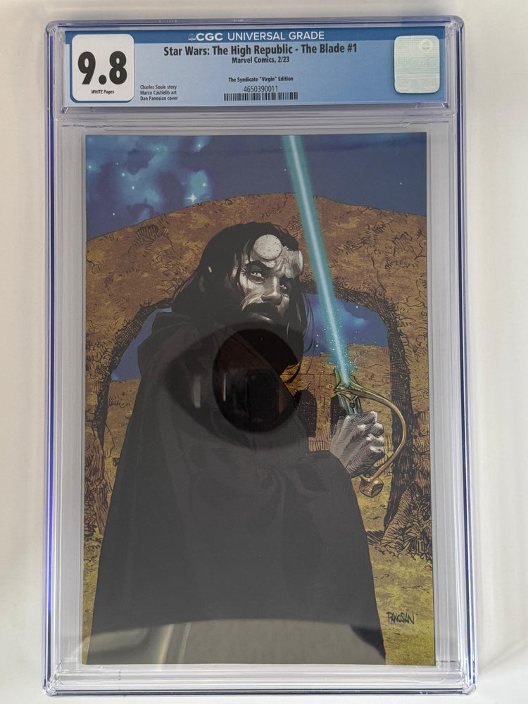 Star Wars: The High Republic - The Blade #1 CGC 9.8 Blue Label Panosian Exclusive Var (ONLINE ORDER ONLY)