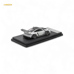 (Pre-Order) HKM 911 (992) GT3 R Rennsport - White/Carbon Hood 1:64 (ONLINE ORDER ONLY)