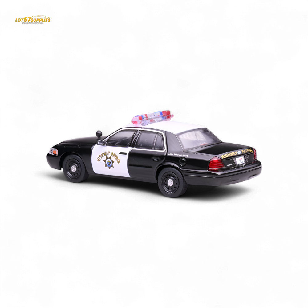 596 Ford Crown Victoria - California Highway Patrol CHP 1:64 (ONLINE ORDER ONLY)